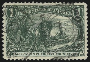 Sale 1037, Lot 1907, 1898 Trans-Mississippi Issue (Scott 285-293)