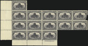 Sale 1037, Lot 1911, 1898 Trans-Mississippi Issue (Scott 285-293)