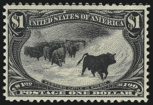 Sale 1037, Lot 1921, 1898 Trans-Mississippi Issue (Scott 285-293)