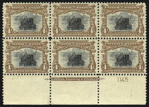 Sale 1037, Lot 1939, 1901 Pan-American Issue (Scott 294-299)