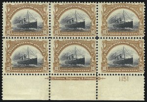 Sale 1037, Lot 1950, 1901 Pan-American Issue (Scott 294-299)