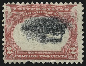 Sale 1037, Lot 1954, 1901 Pan-American Issue Inverts (Scott 294a-296a-S)