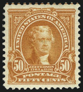 Sale 1037, Lot 1960, 1902-08 Issue thru Jamestown Issue (Scott 300-330)
