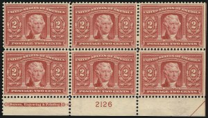 Sale 1037, Lot 1977, 1902-08 Issue thru Jamestown Issue (Scott 300-330)