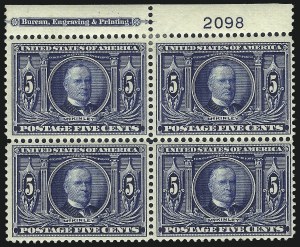 Sale 1037, Lot 1982, 1902-08 Issue thru Jamestown Issue (Scott 300-330)