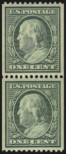 Sale 1037, Lot 1995, 1908-12 Issues (Scott 338-396)
