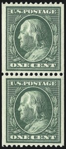 Sale 1037, Lot 1996, 1908-12 Issues (Scott 338-396)