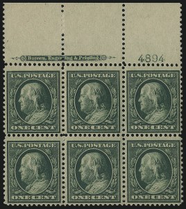Sale 1037, Lot 2003, 1908-12 Issues (Scott 338-396)