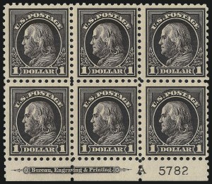 Sale 1037, Lot 2071, 1914-22 Issues (Scott 446-550)