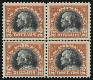 Sale 1037, Lot 2100, 1914-22 Issues (Scott 446-550)