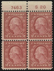 Sale 1037, Lot 2108, 1914-22 Issues (Scott 446-550)