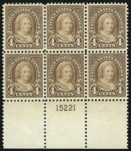 Sale 1037, Lot 2116, 1922-26 and Later Issues (Scott 551-1610)