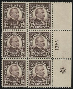 Sale 1037, Lot 2121, 1922-26 and Later Issues (Scott 551-1610)