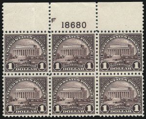 Sale 1037, Lot 2130, 1922-26 and Later Issues (Scott 551-1610)