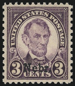 Sale 1037, Lot 2162, 1922-26 and Later Issues (Scott 551-1610)