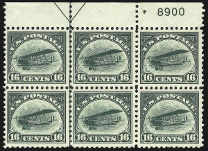 Sale 1037, Lot 2179, Air Post (Scott C1-C6)