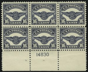 Sale 1037, Lot 2196, Air Post (Scott C1-C6)