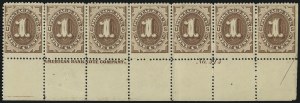 Sale 1037, Lot 2247, Postage Due Featuring Blocks and Plate Blocks (Scott J1-J28)