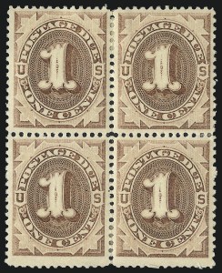 Sale 1037, Lot 2248, Postage Due Featuring Blocks and Plate Blocks (Scott J1-J28)
