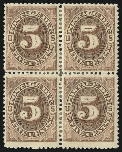 Sale 1037, Lot 2252, Postage Due Featuring Blocks and Plate Blocks (Scott J1-J28)
