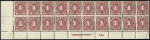 Sale 1037, Lot 2280, Postage Due Featuring Blocks and Plate Blocks (Scott J31-J75)