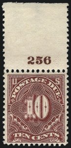 Sale 1037, Lot 2286, Postage Due Featuring Blocks and Plate Blocks (Scott J31-J75)