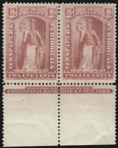 Sale 1037, Lot 2341, Officials, Newspapers & Periodicals, Parcel Post (O, PR, Q)