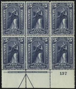 Sale 1037, Lot 2343, Officials, Newspapers & Periodicals, Parcel Post (O, PR, Q)