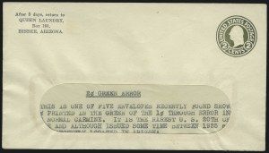 Sale 1037, Lot 2369, Postal Stationery (U, UO)