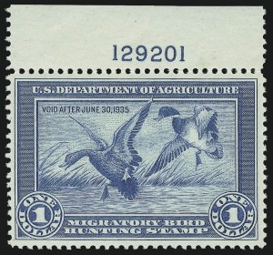 Sale 1037, Lot 2410, Revenues, Hunting Permits