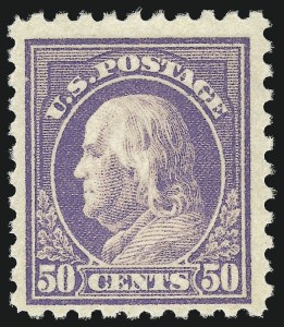 Sale 1037, Lot 2539, U.S. Stamps Group Lots by Issue, 1c-50c 1913-15 Issue (424-440) Sale 1037, Lot 2539, U.S. Stamps Group Lots by Issue