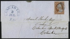 Sale 1037, Lot 2746, Postmasters` Provisional thru 1857 Issue