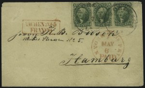 Sale 1037, Lot 2757, Postmasters` Provisional thru 1857 Issue