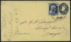 Sale 1037, Lot 2759, Postmasters` Provisional thru 1857 Issue