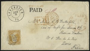 Sale 1037, Lot 2780, 1861 Issue thru 1869 Pictorial Issue