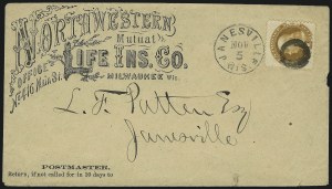 Sale 1037, Lot 2789, 1861 Issue thru 1869 Pictorial Issue