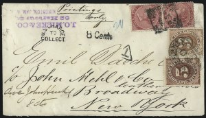 Sale 1037, Lot 2829, Air Post, Postage Due, Officials