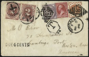 Sale 1037, Lot 2829, Air Post, Postage Due, Officials