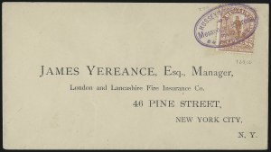 Sale 1037, Lot 2840, Carriers and Locals