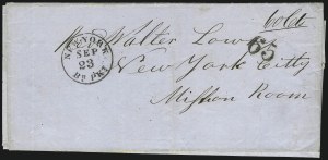 Sale 1037, Lot 2888, Slavery and the Civil War, Slave Related, Liberia, Anti Slavery