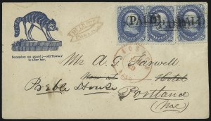 Sale 1037, Lot 2912, Slavery and the Civil War, Lincoln, Patriotics, Sanitary Fair