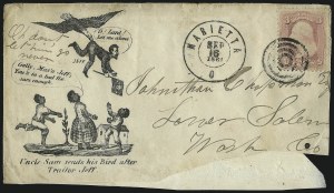 Sale 1037, Lot 2914, Slavery and the Civil War, Lincoln, Patriotics, Sanitary Fair