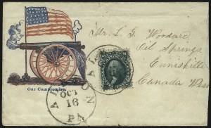 Sale 1037, Lot 2917, Slavery and the Civil War, Lincoln, Patriotics, Sanitary Fair