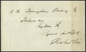 Sale 1037, Lot 2938, Great Britain: Postal History, Parliament Entires and Mulreadys