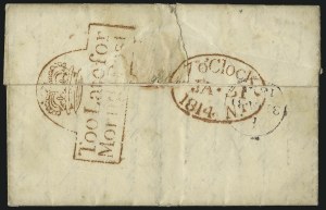 Sale 1037, Lot 2939, Great Britain: Postal History, Parliament Entires and Mulreadys