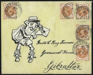 Sale 1037, Lot 2987, Great Britain: Caricatures and Illustrated Covers