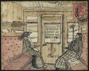 Sale 1037, Lot 2988, Great Britain: Caricatures and Illustrated Covers