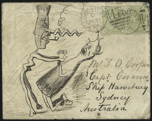 Sale 1037, Lot 2992, Great Britain: Caricatures and Illustrated Covers