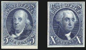 Sale 1040, Lot 1007, Essays and Proofs (Postmasters Provisionals thru 1869 Pictorial Issue)