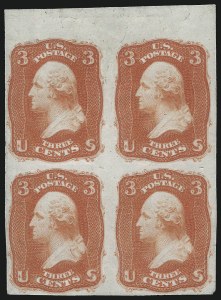 Sale 1040, Lot 1022, Essays and Proofs (Postmasters Provisionals thru 1869 Pictorial Issue)